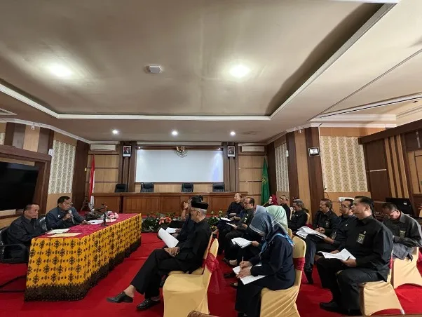 Rapat Persiapan Pengawasan Hakim Tinggi Pengawas Bidang PTA Makassar