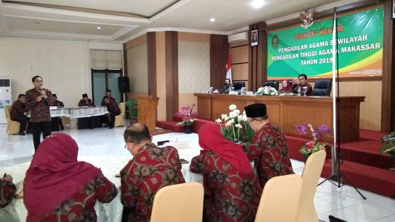 Pelaksanaan Diskusi Hukum Pengadilan Agama Se Wilayah Pengadilan Tinggi