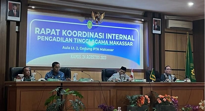 PTA Makassar Adakan Rapat Koordinasi Internal PTA Makassar