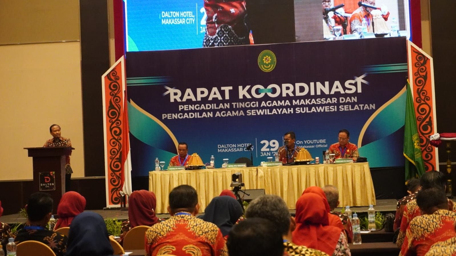 Pembukaan Rapat Koordinasi Pengadilan Tinggi Agama Makassar Dan